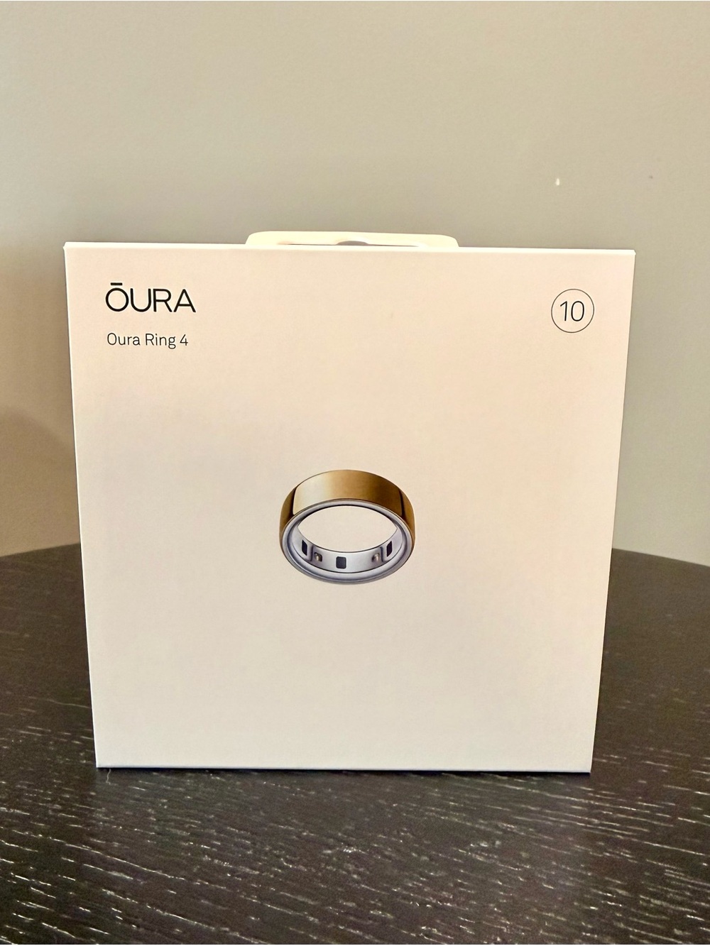 Oura Ring 4 - Gold Finish